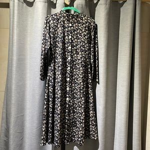 Vintage floral 90s dress